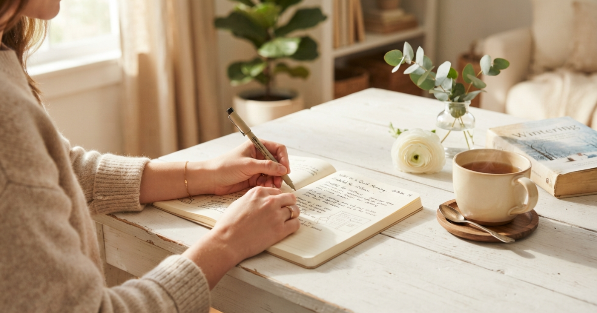 日記が反省ばかりになる人へ｜自分を責めない、書き換えの3ステップ